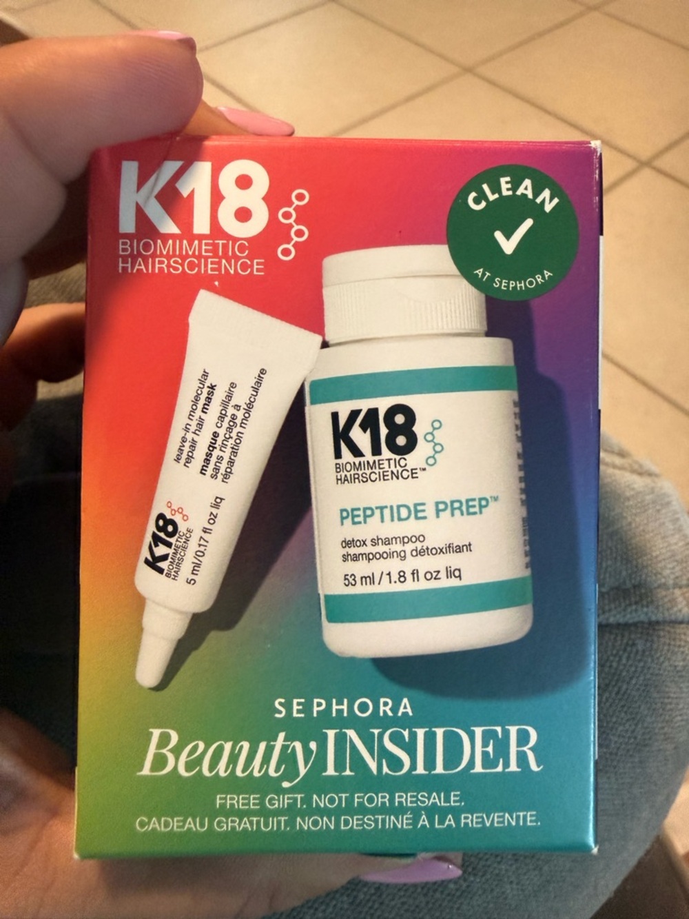 K18 Peptide Prep Detox Shampoo - Multi Color Packaging